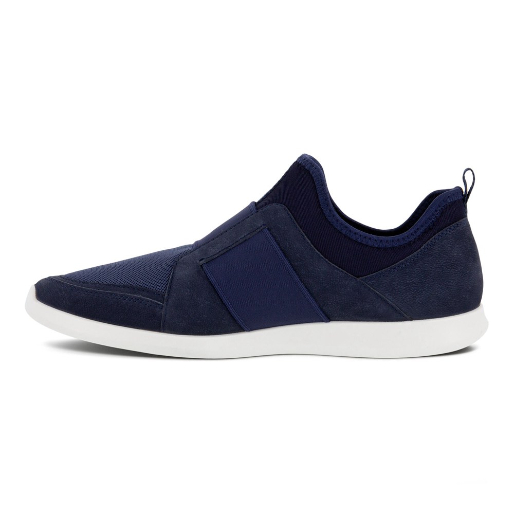 Slip On Mujer - ECCO Sense Ii Sneakers - Azul Marino - XNQ023654